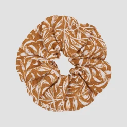 Sussex Rush Willow Boughs Linen Scrunchie