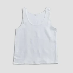 White Linen Cami Top