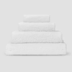 White Organic Cotton Towels